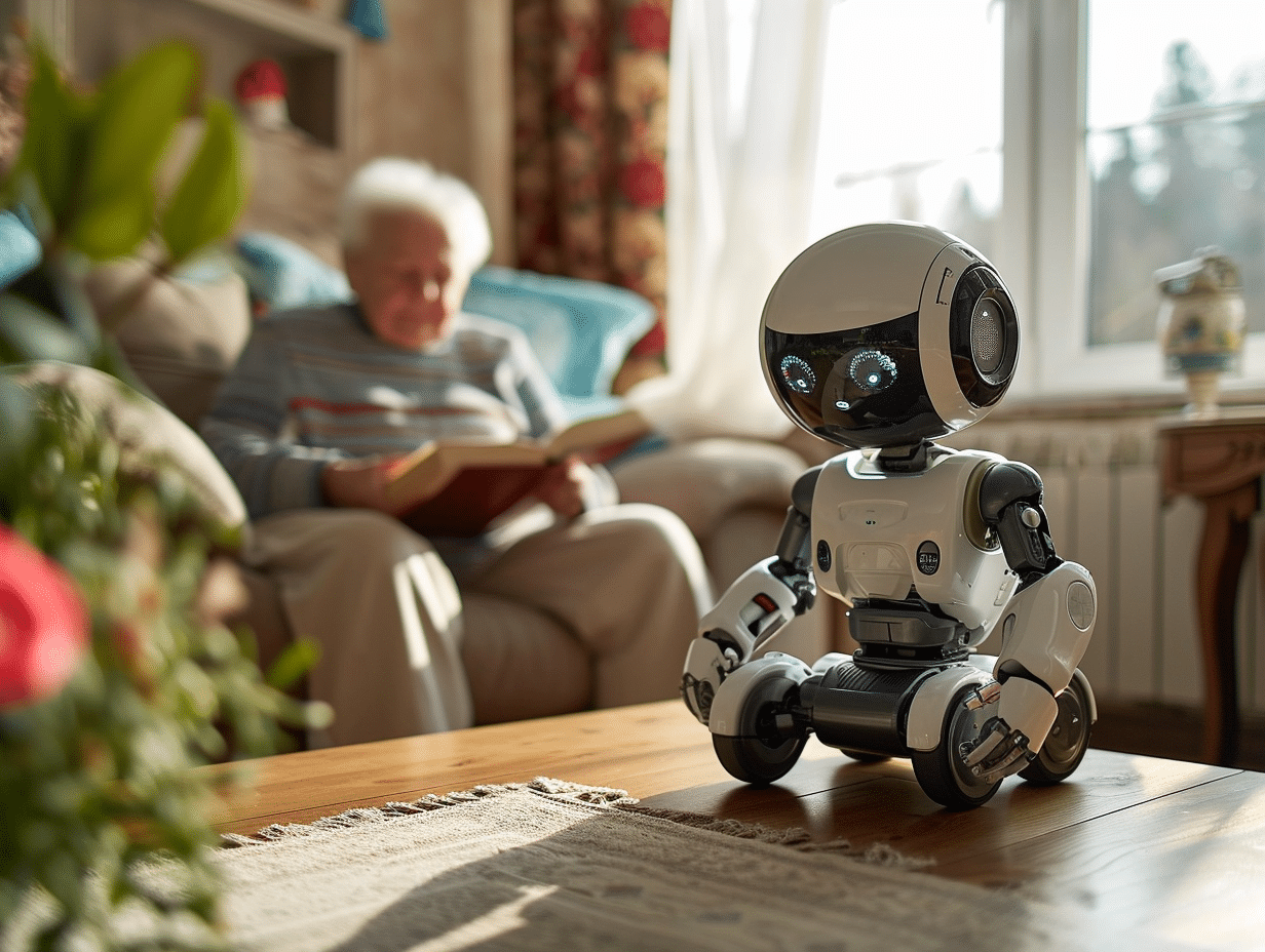 Robot assistant ElliQ pour seniors : comment améliorer le quotidien des ...
