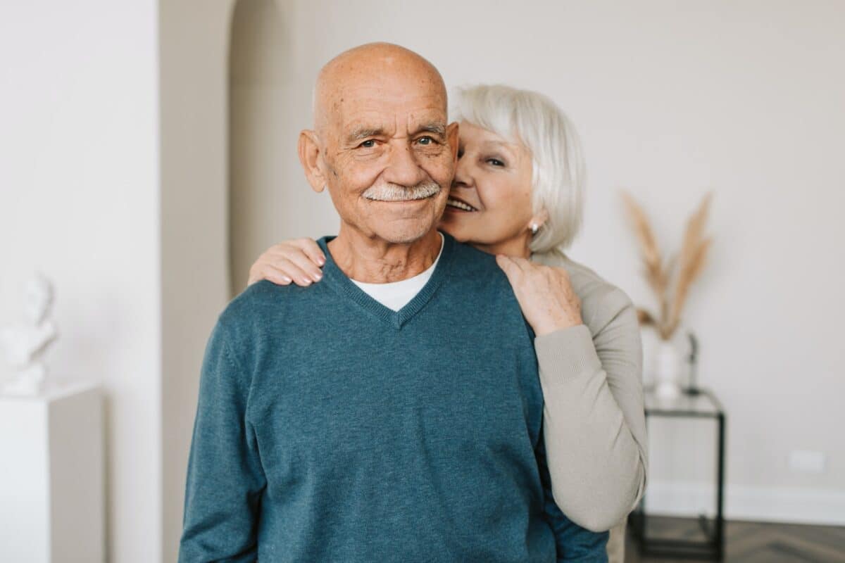 Un couple de seniors