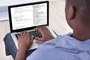 Écran de connexion au compte FisiMed pour les professionnels de santé