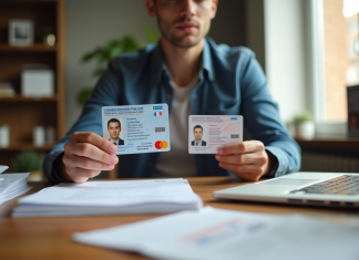 Carte d’identité : garder l’ancienne ou renouveler ? Démarches et validité Personne comparant deux cartes d'identite françaises anciennes et modernes