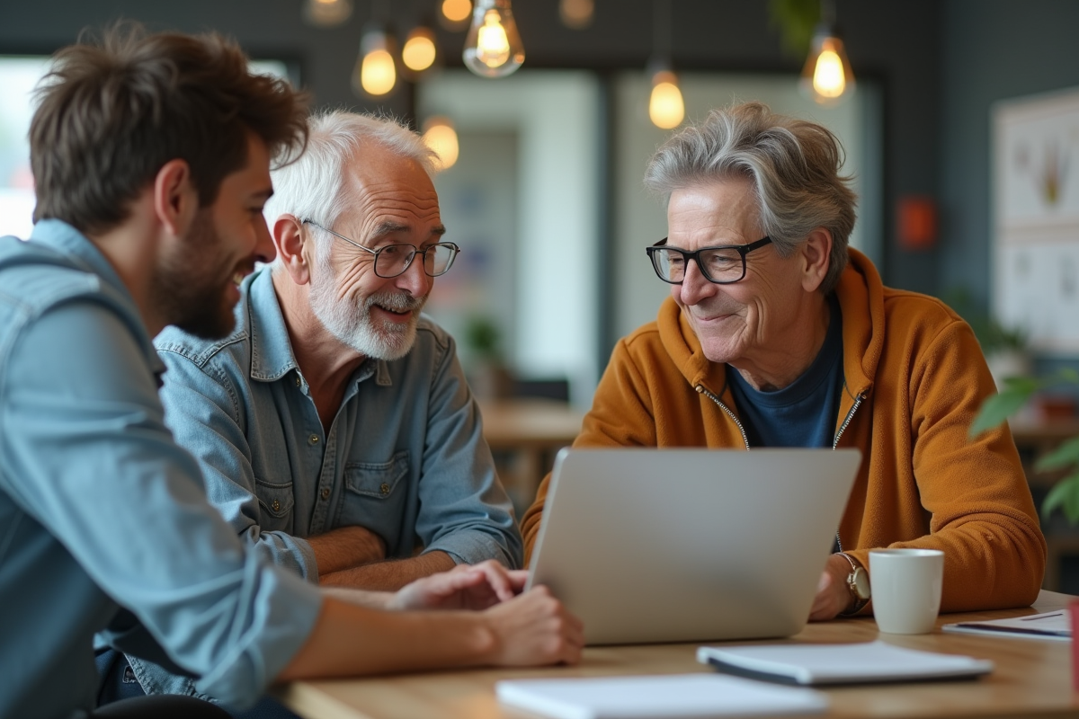 collaboration intergénérationnelle