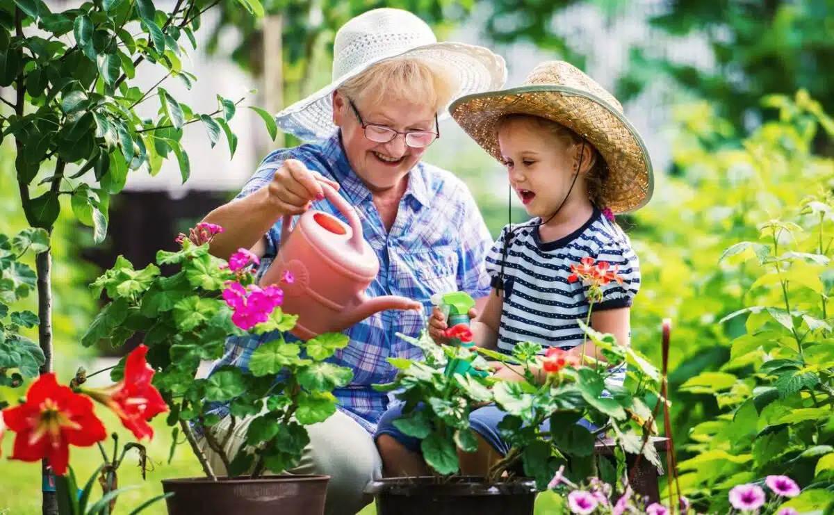 des activités à faire avec les petits-enfants